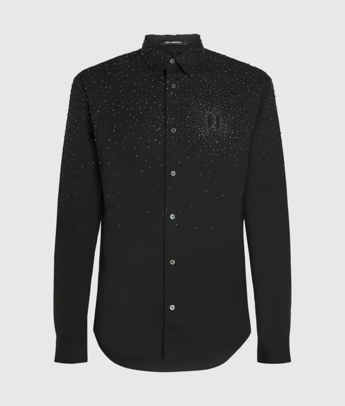 Camisa Degradé con pedrería