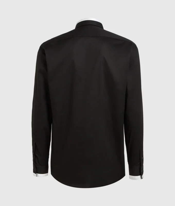 Camisa KL Studio con ribetes en contraste