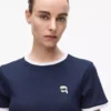 Camiseta ajustada de canalé Ikon