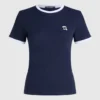 Camiseta ajustada de canalé Ikon