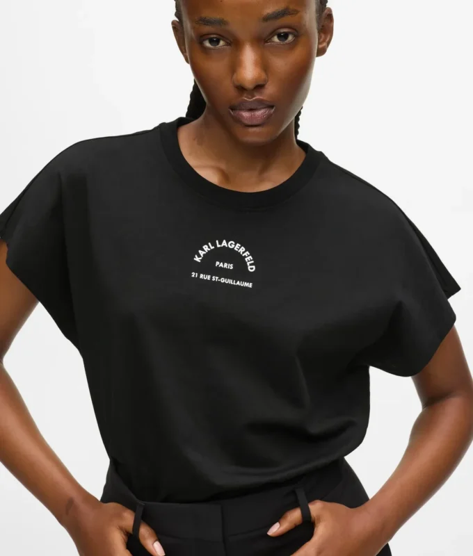 Camiseta brillante Rue St-Guillaume