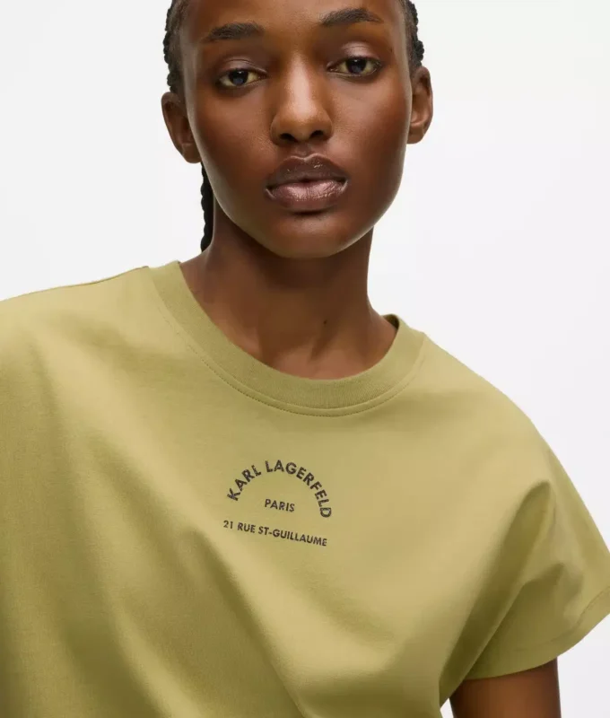 Camiseta brillante Rue St-Guillaume