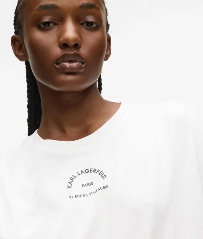 Camiseta brillante Rue St-Guillaume