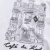 CAMISETA CAFÉ DE KARL PARA NIÑA
