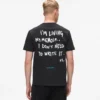 Camiseta con cita de Karl