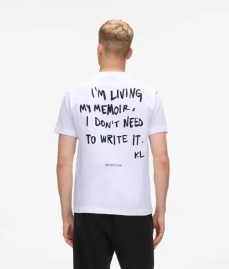 Camiseta con cita de Karl