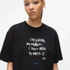 Camiseta con cita de Karl