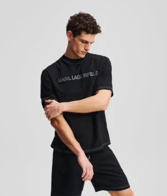 CAMISETA CON COSTURAS EN CONTRASTE