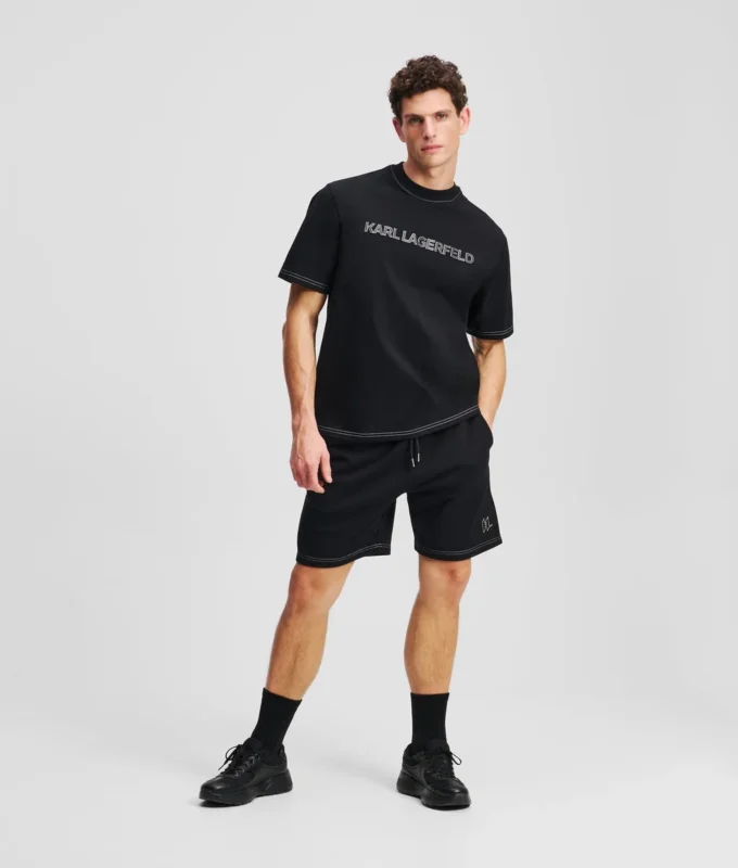 CAMISETA CON COSTURAS EN CONTRASTE