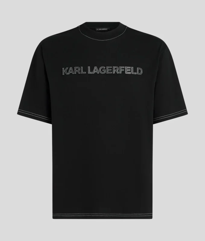 CAMISETA CON COSTURAS EN CONTRASTE