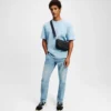 CAMISETA CON CUADROS MONOGRAM