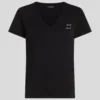 CAMISETA CON CUELLO EN V IKON CHOUPETTE CON STRASS