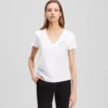 CAMISETA CON CUELLO EN V RUE ST-GUILLAUME