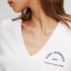 CAMISETA CON CUELLO EN V RUE ST-GUILLAUME