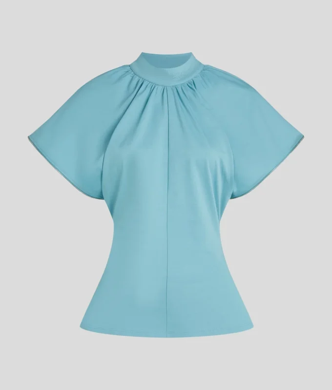 CAMISETA CON DETALLE DE CREMALLERA