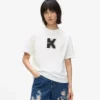 Camiseta con diseño K