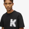 Camiseta con diseño K