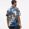 Camiseta con efecto pintura integral