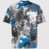 Camiseta con efecto pintura integral