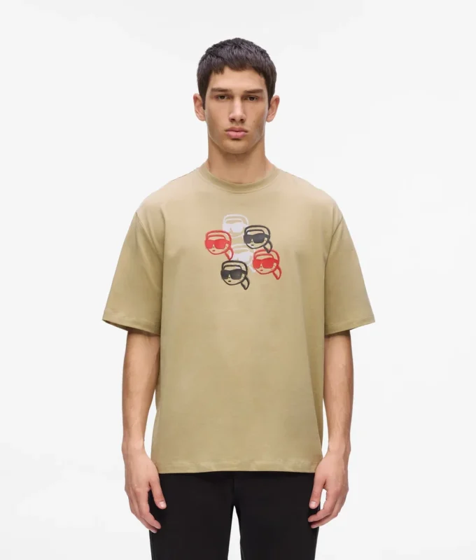 Camiseta con estampado Ikon
