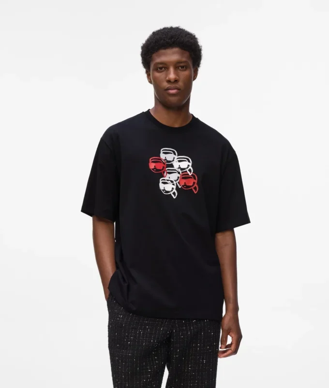 Camiseta con estampado Ikon