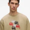 Camiseta con estampado Ikon