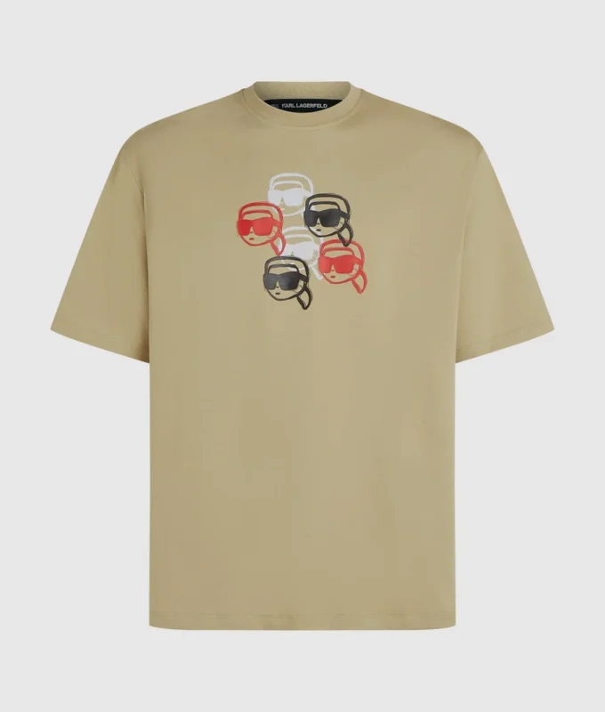 Camiseta con estampado Ikon