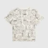 Camiseta con estampado integral para niño