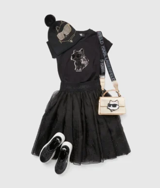 Camiseta con lentejuelas Ikon Choupette para niña