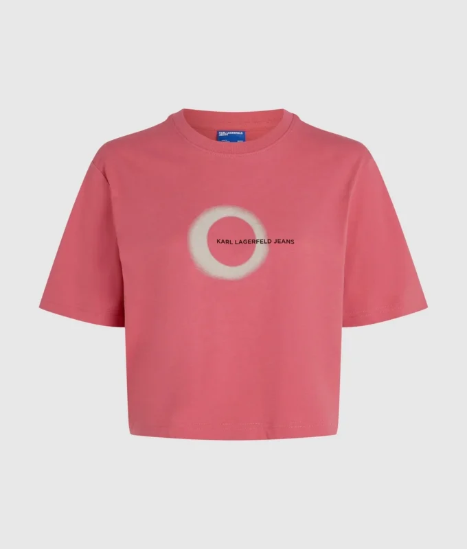Camiseta con logo Eclipse y corte cuadrado