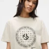 Camiseta con logotipo Bandana
