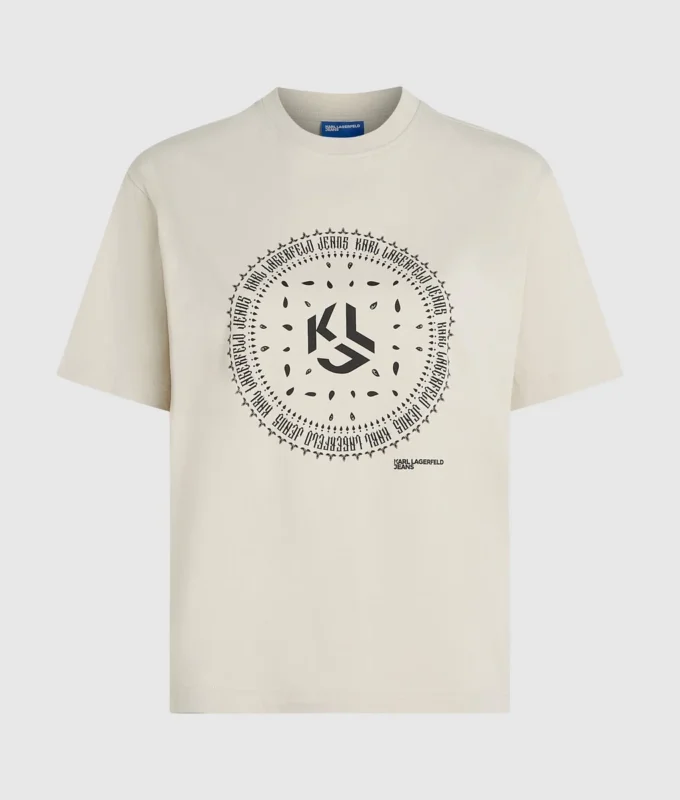 Camiseta con logotipo Bandana