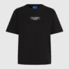 Camiseta con logotipo en relieve