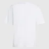 Camiseta con logotipo en relieve