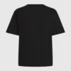 Camiseta con logotipo en relieve