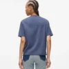Camiseta con logotipo lavado