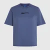 Camiseta con logotipo lavado