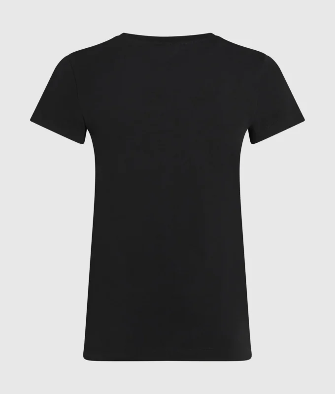 Camiseta con logotipo reflectante
