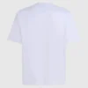 Camiseta con logotipo vertical