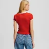 CAMISETA CON MANGAS CORTAS