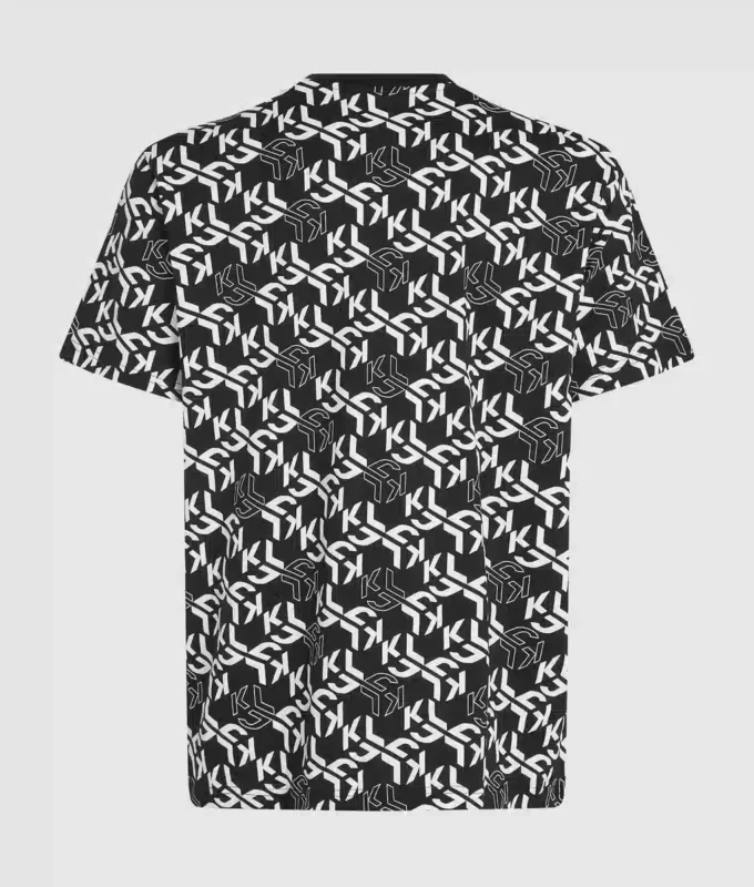 Camiseta con monograma integral