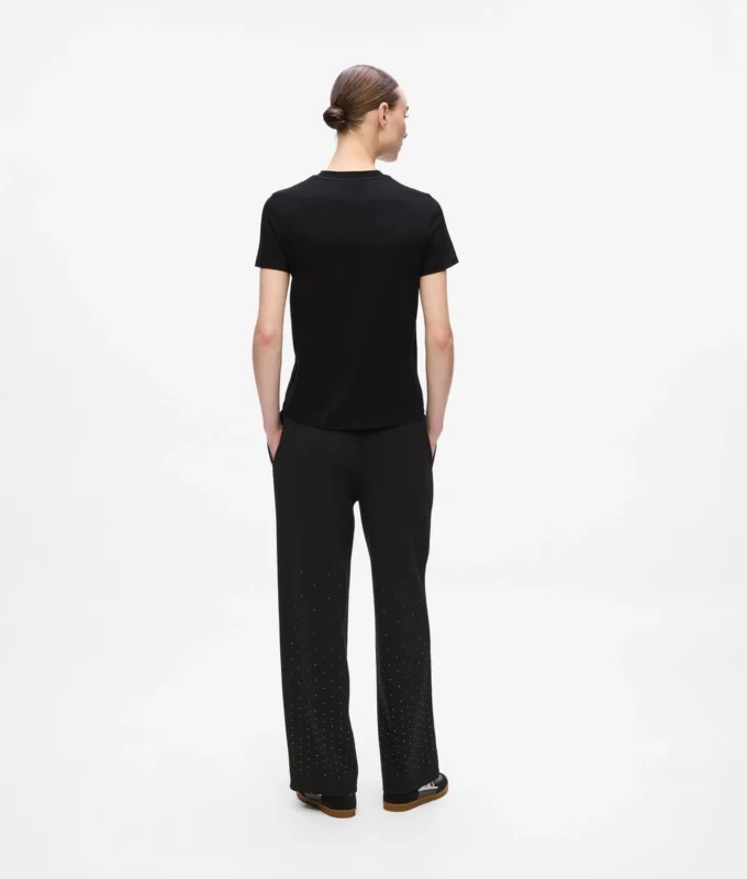 Camiseta con pedrería
