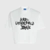Camiseta corta con grafiti