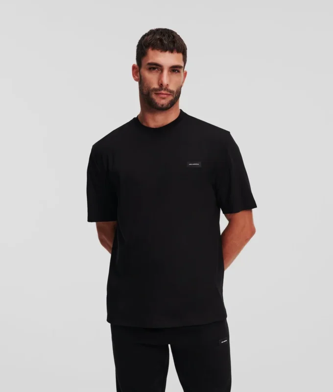 CAMISETA DE ESTAR POR CASA CON LOGOTIPO