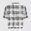Camiseta de malla a cuadros