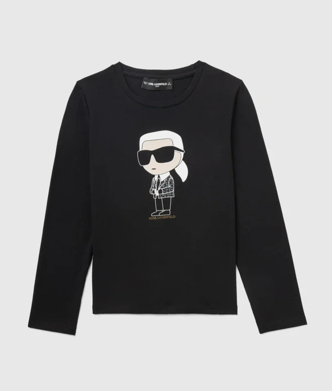 Camiseta de manga larga Ikon para niña
