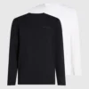Camiseta de manga larga Lounge, paquete de 2