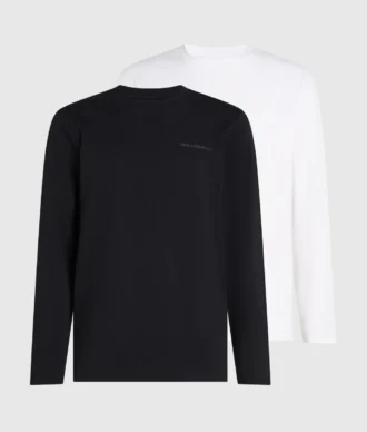 Camiseta de manga larga Lounge, paquete de 2