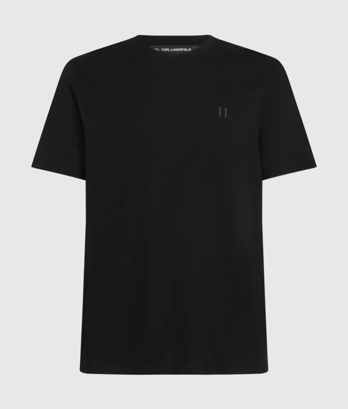CAMISETA DE MEZCLA DE LANA CON MONOGRAMA