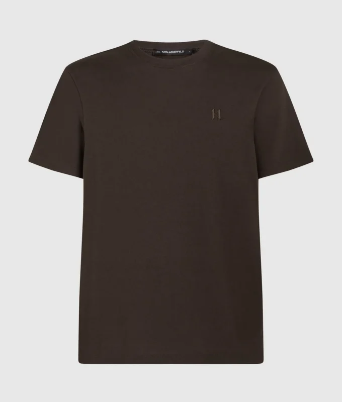 CAMISETA DE MEZCLA DE LANA CON MONOGRAMA